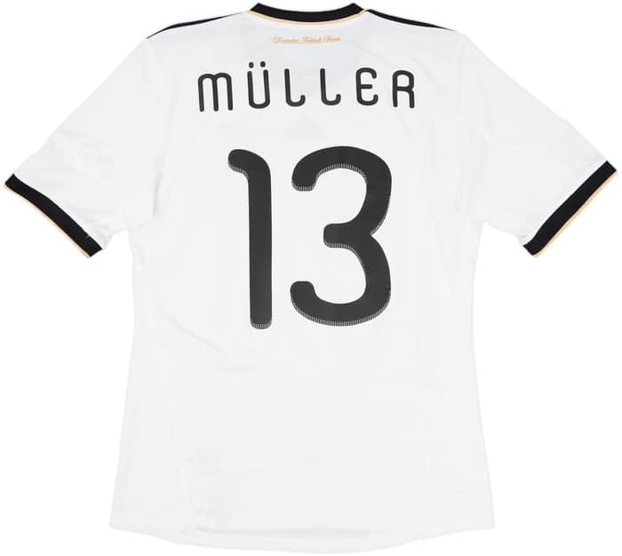 2010-11 Germany Home Shirt Muller #13 - 6/10 - (M)