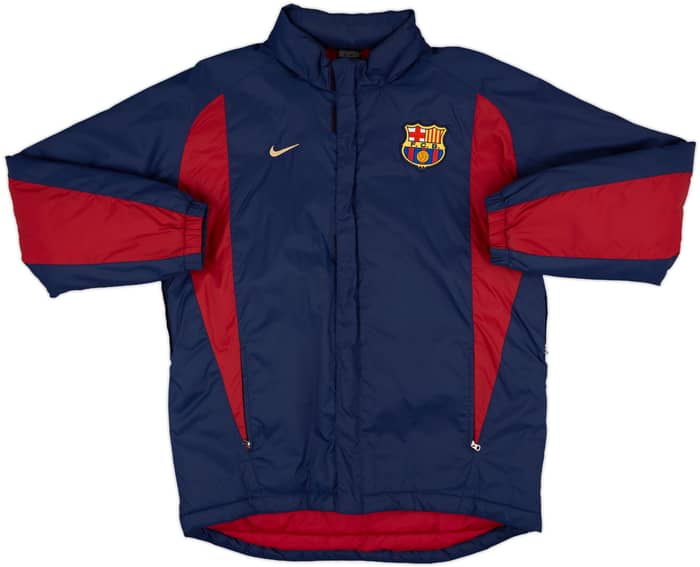 最安挑戦！ Coat Bench Padded Nike Barcelona 2002-03 - (M) - 7/10 ウェア