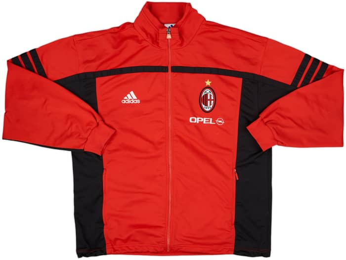 2000-01 AC Milan adidas Track Jacket - 7/10 - (XL)