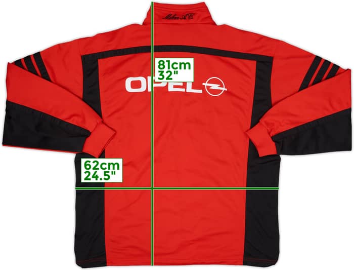 2000-01 AC Milan adidas Track Jacket - 7/10 - (XL)
