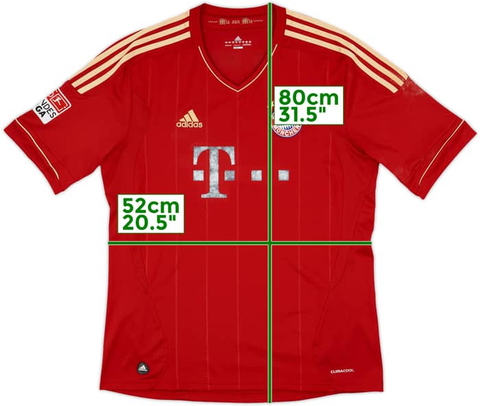 センスのいい お歳暮 2011-13 Bayern Munich Home Shirt Martinez #8 - 4/10 - (L) ウェア