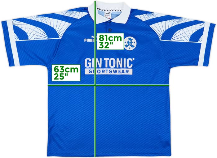 1997-98 Stuttgarter Kickers Home Shirt - 9/10 - (XXL)