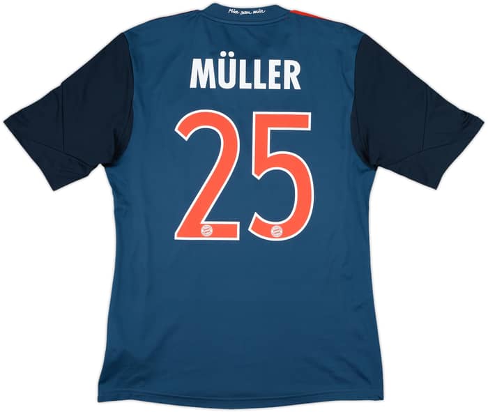 2013-14 Bayern Munich Third Shirt Muller #25 - 9/10 - (S)