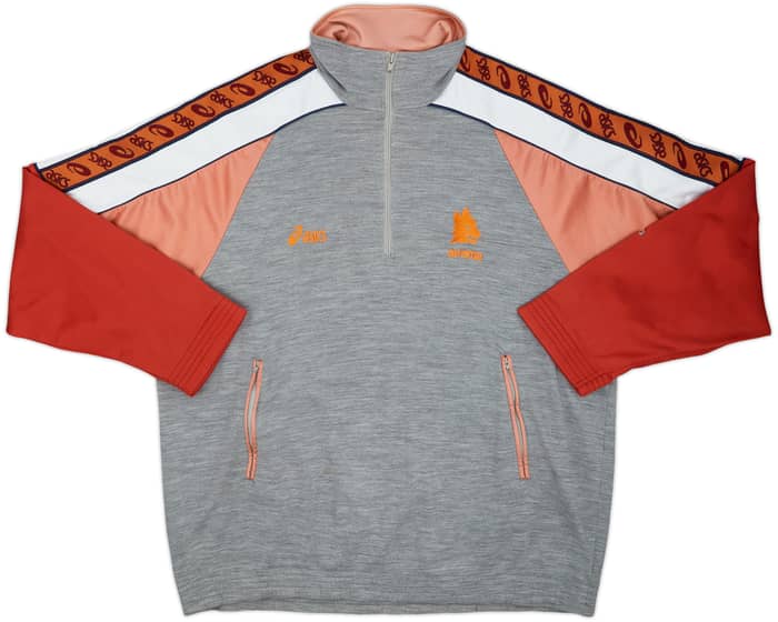 1994-95 Roma Asics 1/4 Zip Track Jacket - 6/10 - (XL)