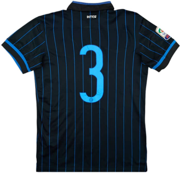 2014-15 Inter Milan Match Issue Home Shirt #3