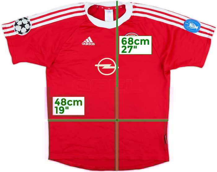 2000-01 Bayern Munich CL Home Shirt - 4/10 - (S)