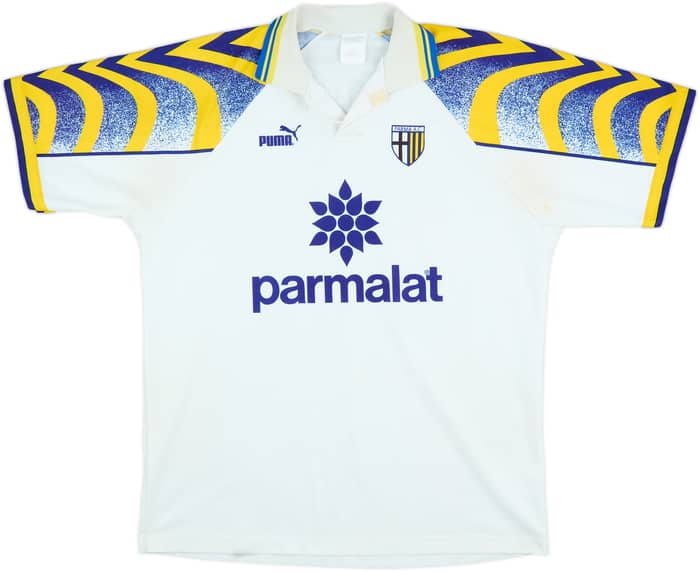 1995-97 Parma Basic Home Shirt Crippa #9 - 5/10 - (L)