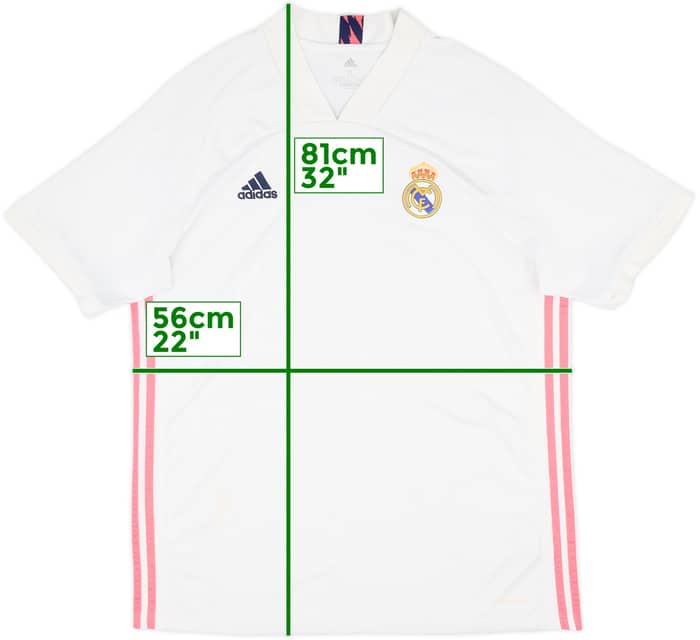 2020-21 Real Madrid Home Shirt - 3/10 - (XL)