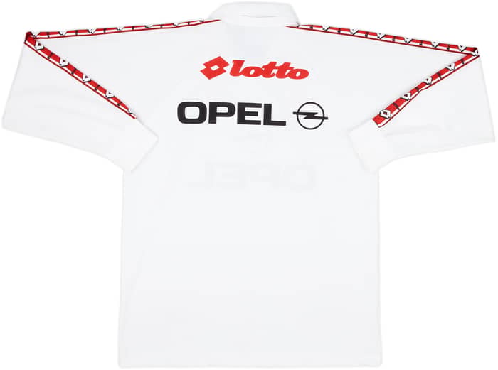 1995-96 AC MIlan Lotto Training L/S Shirt - 8/10 - (XL)