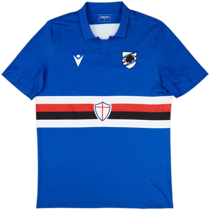 2020-21 Sampdoria Home Shirt Vialli #9 - 9/10 - (L)