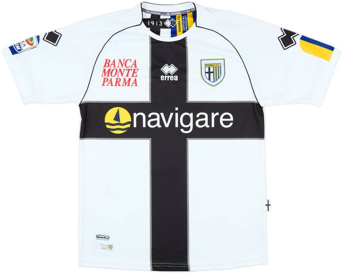 2011-12 Parma Signed Home Shirt Giovinco #10 - 5/10 - (L)