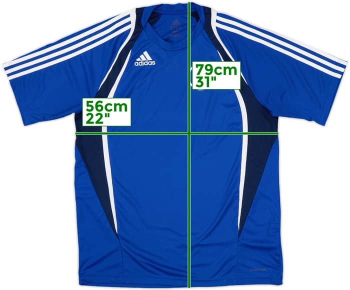 2009-10 Schalke adidas Training Shirt - 9/10 - (L)