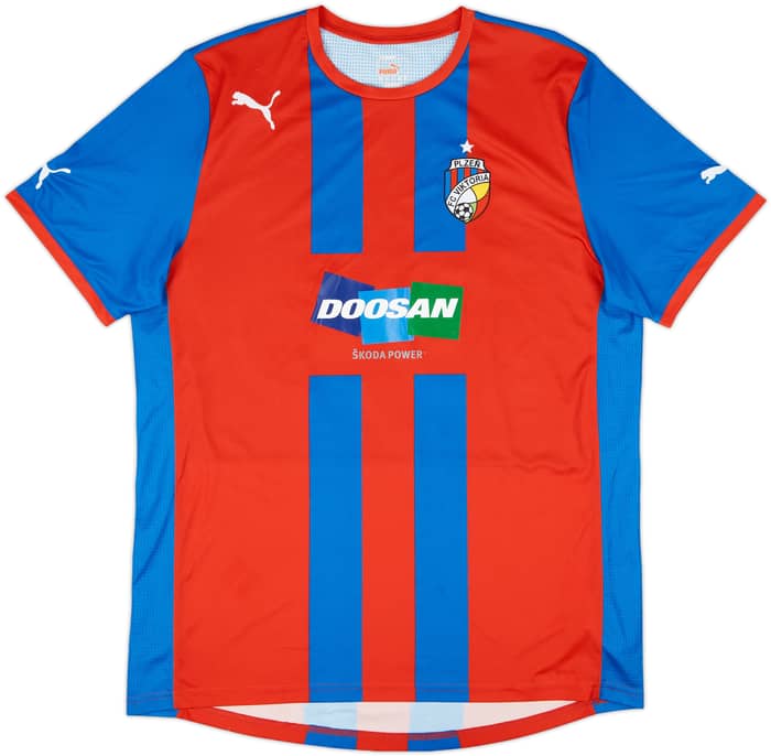 2011-12 FC Viktoria Plzen Home Shirt Pepa #70 - 8/10 - (XL)
