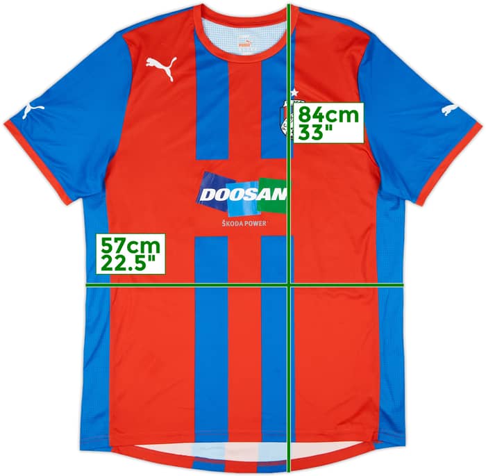 2011-12 FC Viktoria Plzen Home Shirt Pepa #70 - 8/10 - (XL)
