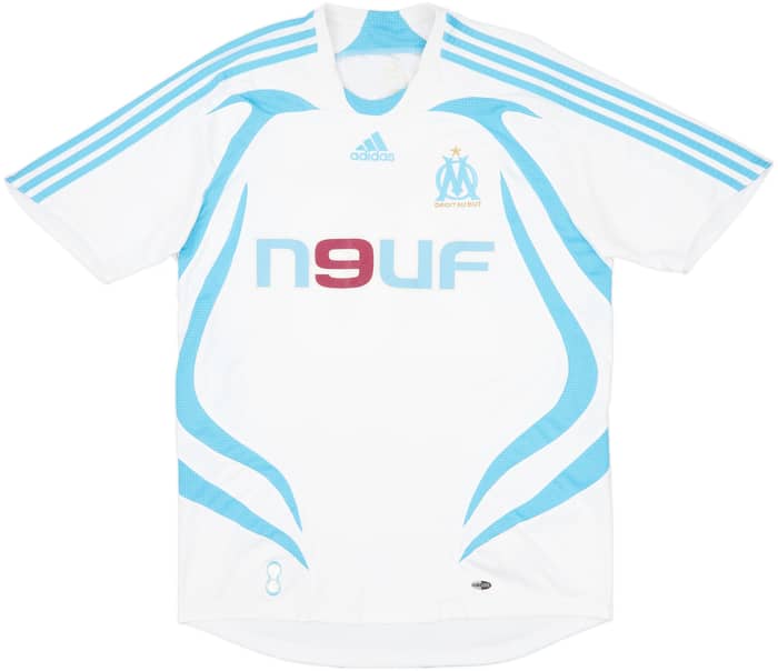 2007-08 Olympique Marseille Home Shirt Valbuena #28 - 7/10 - (M)