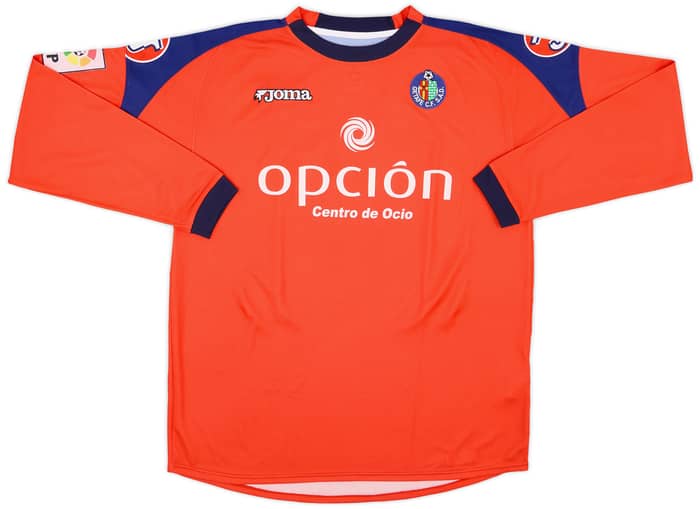2004-05 Getafe Match Issue Away L/S Shirt Amaya C. #14