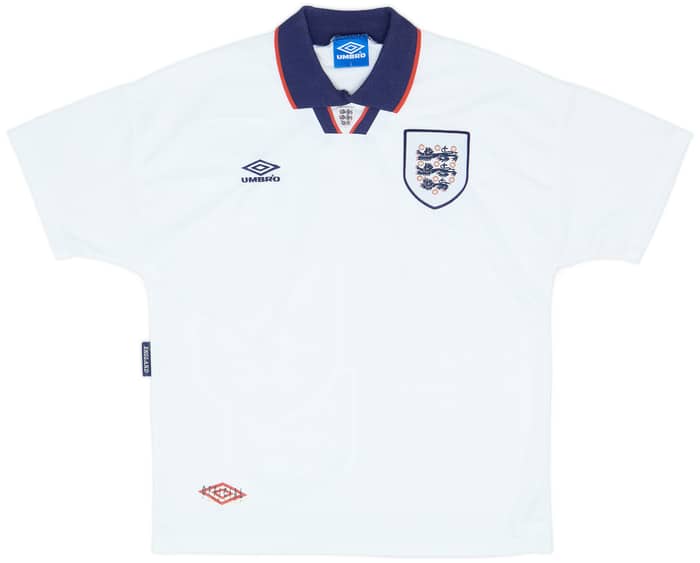 1993-95 England Home Shirt - 10/10 - (L)