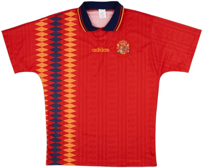 1994-96 Spain Home Shirt - 8/10 - (L)