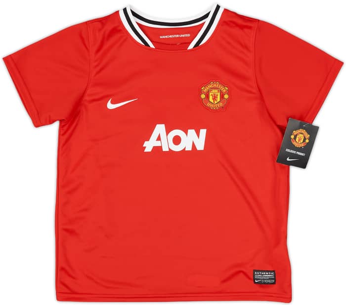 2011-12 Manchester United Home Full Kit Nani #17 (7-8 Years)