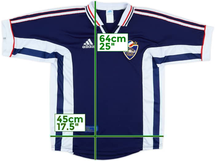 1998-99 Yugoslavia Prototype Home Shirt - 9/10 - (XL.Boys)