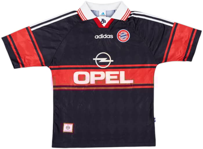1997-99 Bayern Munich Home Shirt - 8/10 - (XL.Boys)