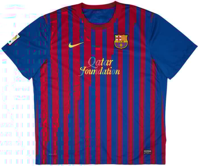 2011-12 Barcelona Home Shirt - 4/10 - (XXL)