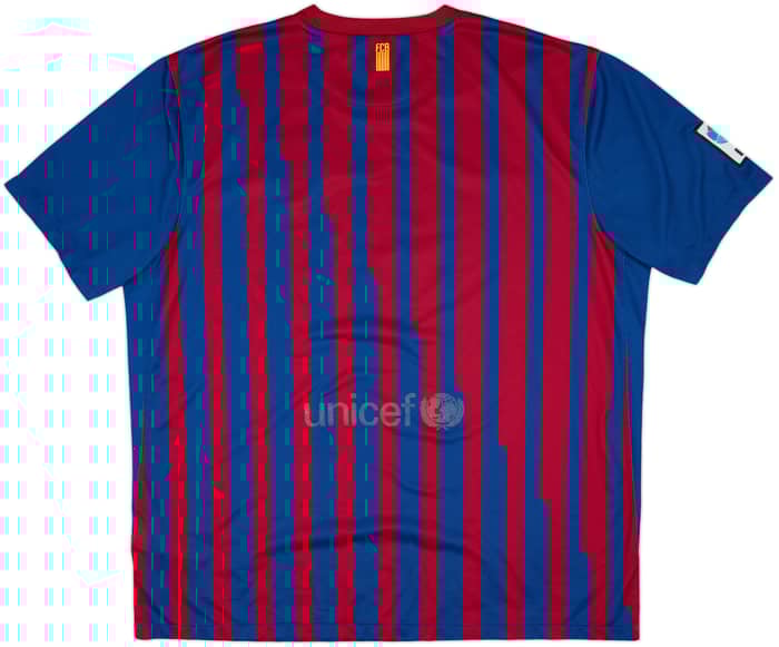2011-12 Barcelona Home Shirt - 4/10 - (XXL)