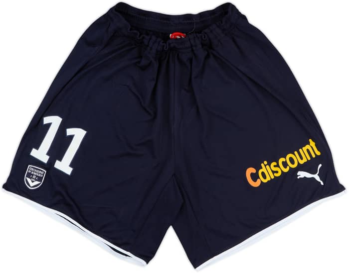 2007-08 Bordeaux Match Issue UEFA Cup Home Shorts #11 (Bellion)