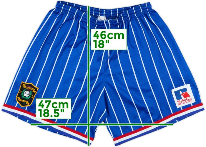 1995-96 Livingston Player Issue Away Shorts