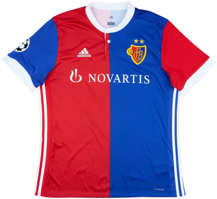 2017-18 Basel Home Shirt - 9/10 - (L)