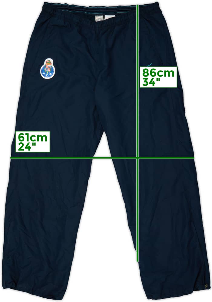 2005-06 Porto Nike Track Pants/Bottoms - 7/10 - (XL)