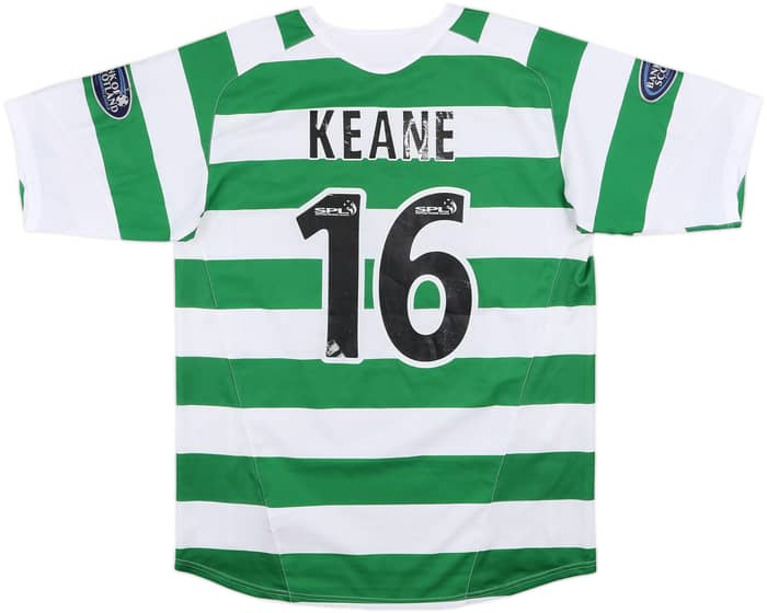 2005-07 Celtic Home Shirt Keane #16 - 3/10 - (M)