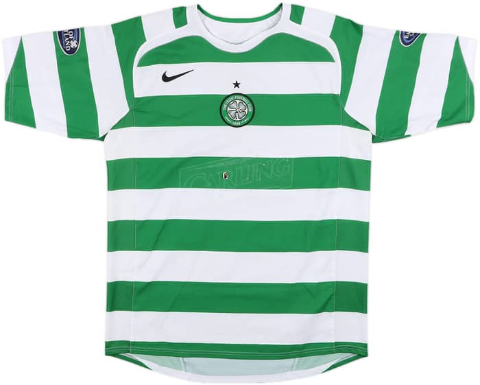 2005-07 Celtic Home Shirt Keane #16 - 3/10 - (M)