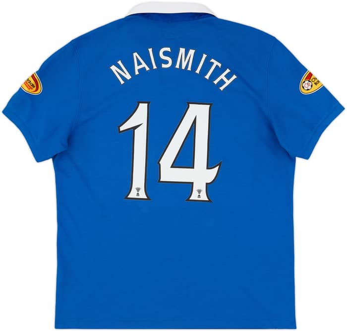 2010-11 Rangers Home Shirt Nasmith #14 - 7/10 - (L)