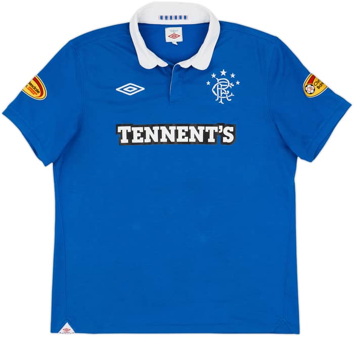 2010-11 Rangers Home Shirt Nasmith #14 - 7/10 - (L)