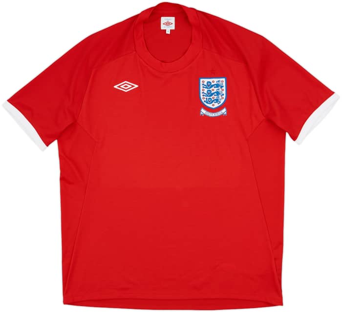 2010-11 England 'South Africa' Away Shirt - 10/10 - (XXL)