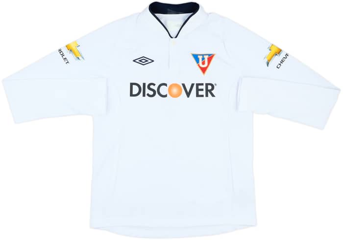 2013 LDU Quito Home L/S Shirt - 8/10 - (M)