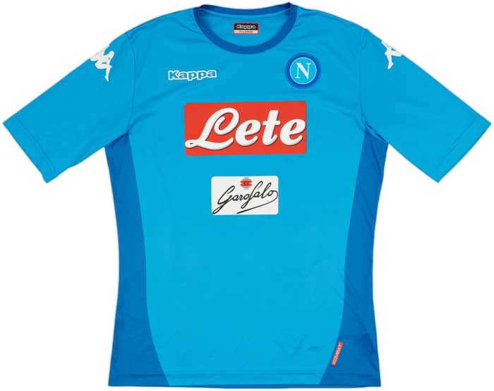 2017-18 Napoli Home Shirt - 8/10 - (XXL)