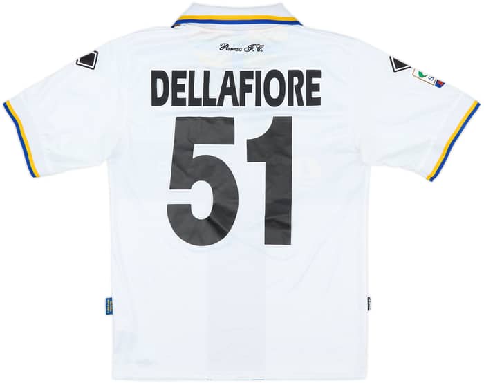 2010-11 Parma Match Issue Home Shirt Dellafiore #51