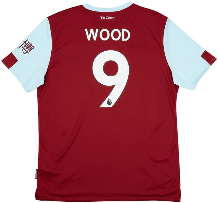 2019-20 Burnley Home Shirt Wood #9 - 8/10 - (XL)
