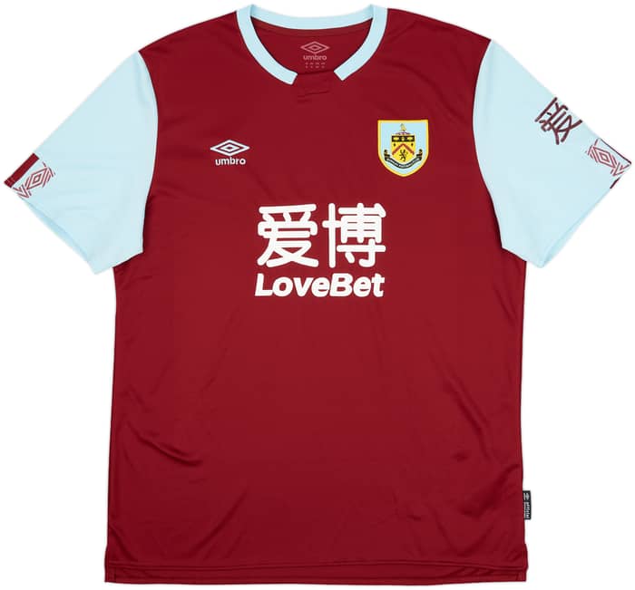 2019-20 Burnley Home Shirt Wood #9 - 8/10 - (XL)