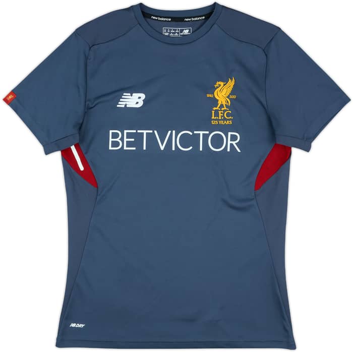 2017-18 Liverpool New Balance Training Shirt - 7/10 - (S)