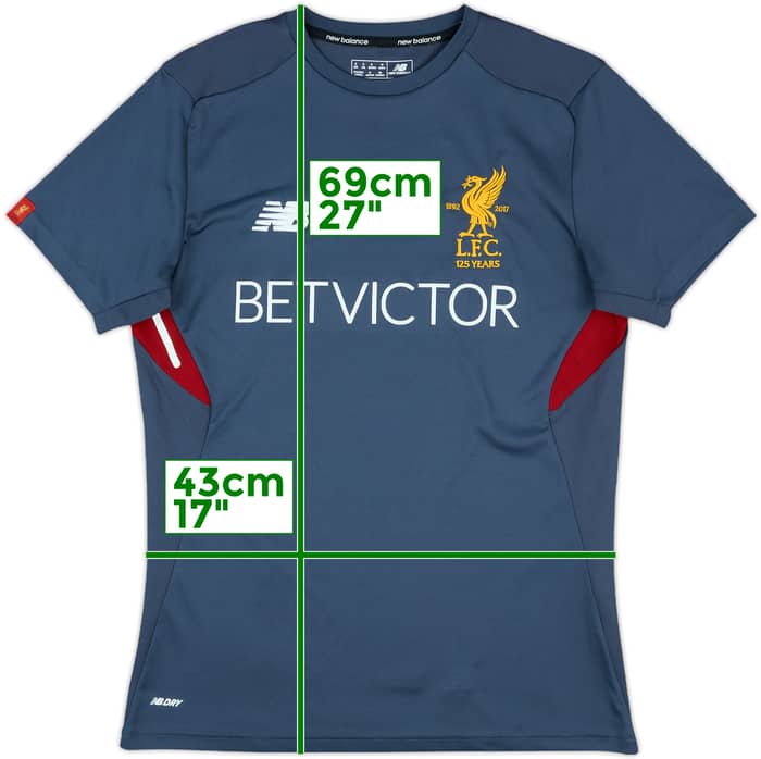 2017-18 Liverpool New Balance Training Shirt - 7/10 - (S)