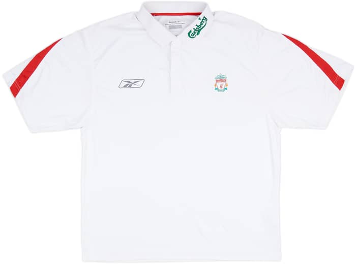 2003-04 Liverpool Reebok Polo Shirt - 6/10 - (XL)