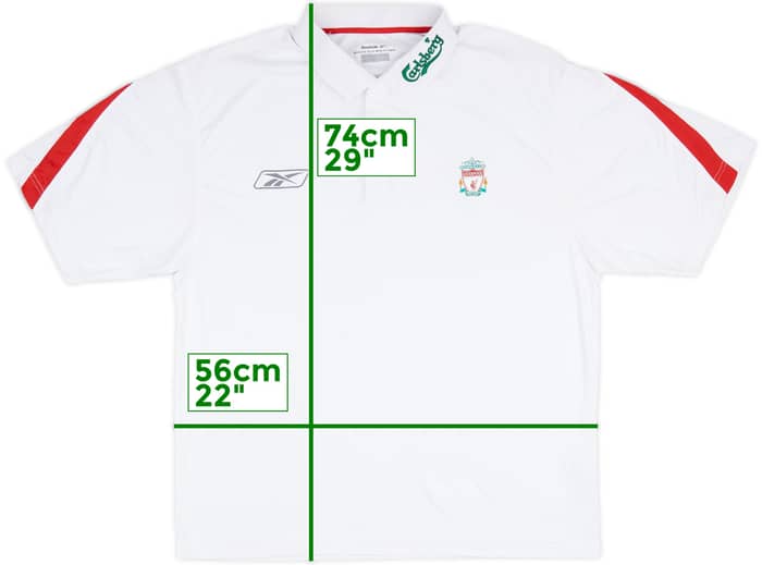 2003-04 Liverpool Reebok Polo Shirt - 6/10 - (XL)