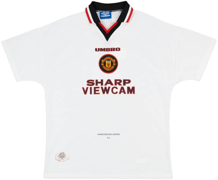 1996-97 Manchester United Away Shirt Keane #16 - 8/10 - (L)