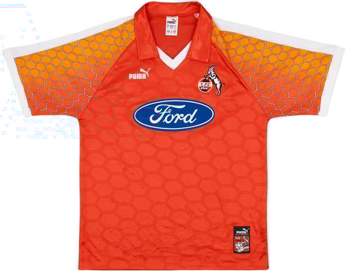 1997-98 FC Koln Home Shirt Polster #9 - 8/10 - (XL)