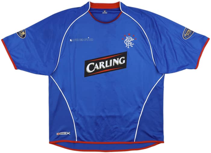 2005-06 Rangers Home Shirt Prso #9 - 4/10 - (XL)