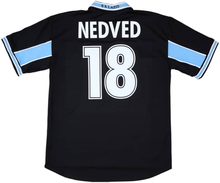 1998-99 Lazio Away Shirt Nedved #18 - 9/10 - (XL)
