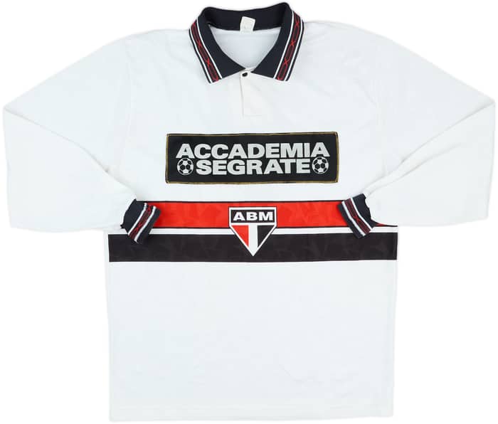 1992-94 Sao Paulo ABM 'Academia Segrate' Training L/S Shirt #2 - 8/10 - (L)